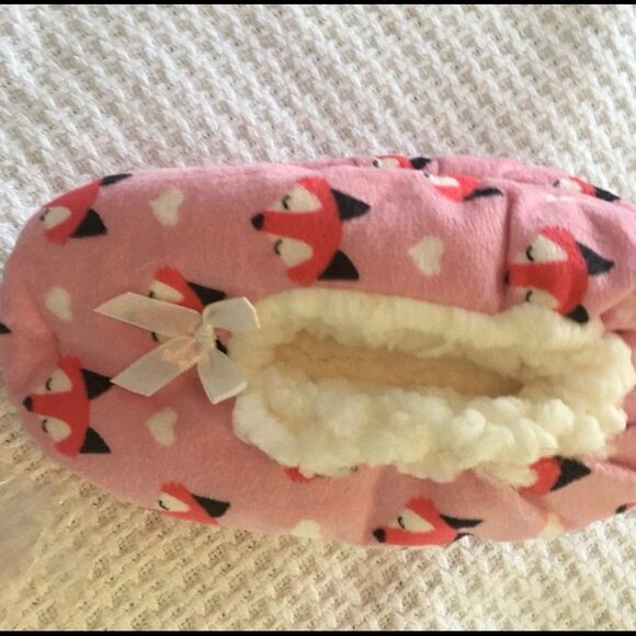 Babba Buddies Girls Matching Fox Slippers & Socks - Picture 5 of 9